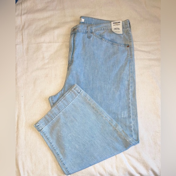 Levi's Denim - NWT LEVIS STRAUSS SIGNATURE HIGH RISE LOOSE CROP SIZE 22W